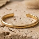 Adjustable Open Cuff Bracelet - Celyta 18k Gold Plated Jewelry