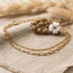 Layered Chain Necklace - Celyta 18k Gold Plated Jewelry