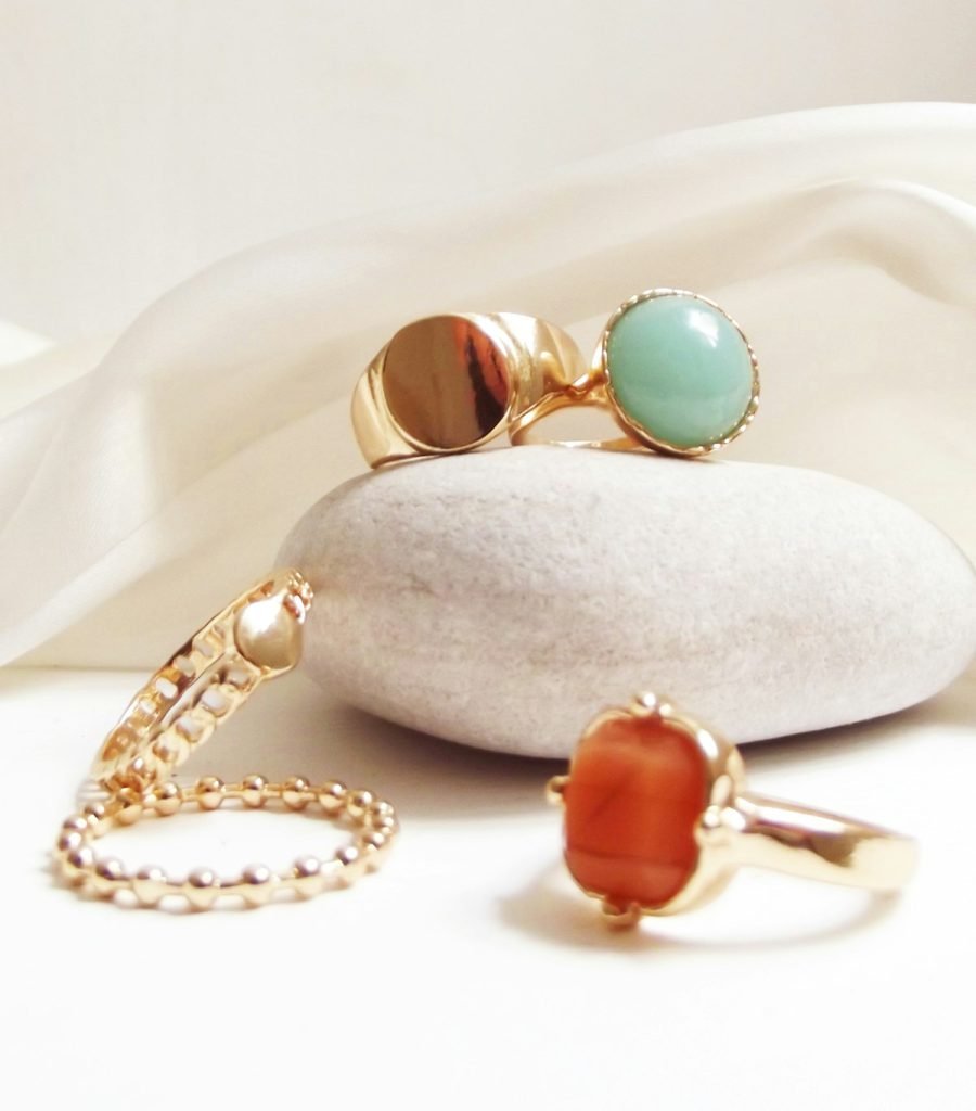 Bague Anneau Texturé