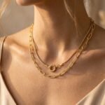 Layered Chain Necklace - Celyta 18k Gold Plated Jewelry