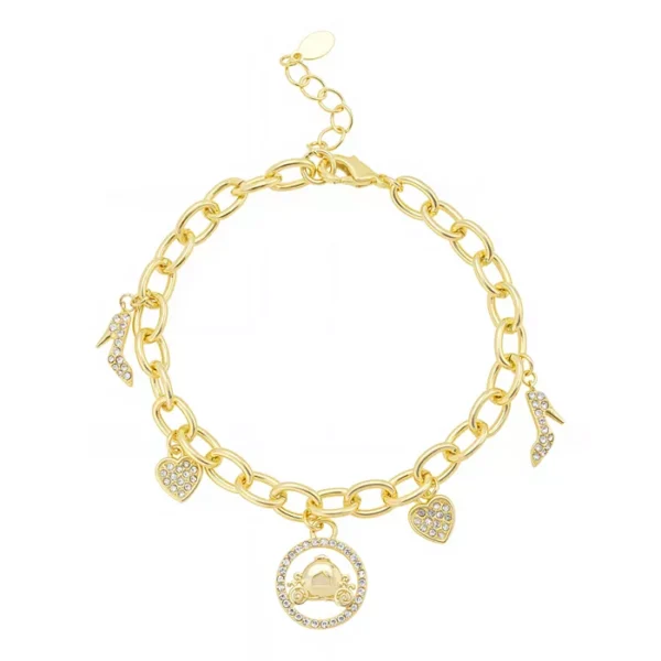 Crystal Chain Link Bracelet