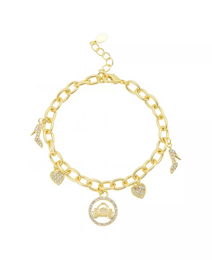 Crystal Chain Link Bracelet
