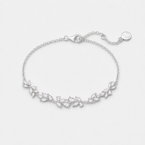 Wisteria Whisper Flower Bracelet
