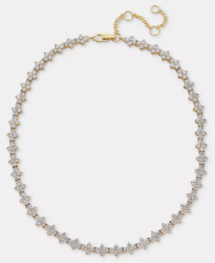 Cubic Zirconia Tennis Collar Necklace