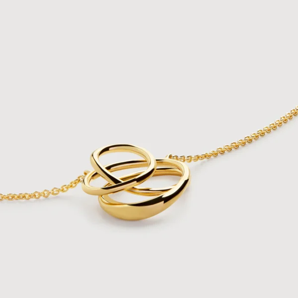 Nura Wrap Necklace – 18K Gold Vermeil